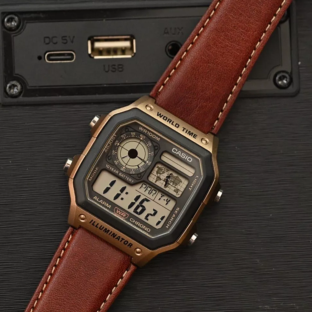 ساعت مچی مردانه کاسیو CASIO AE-1200WHL-5A