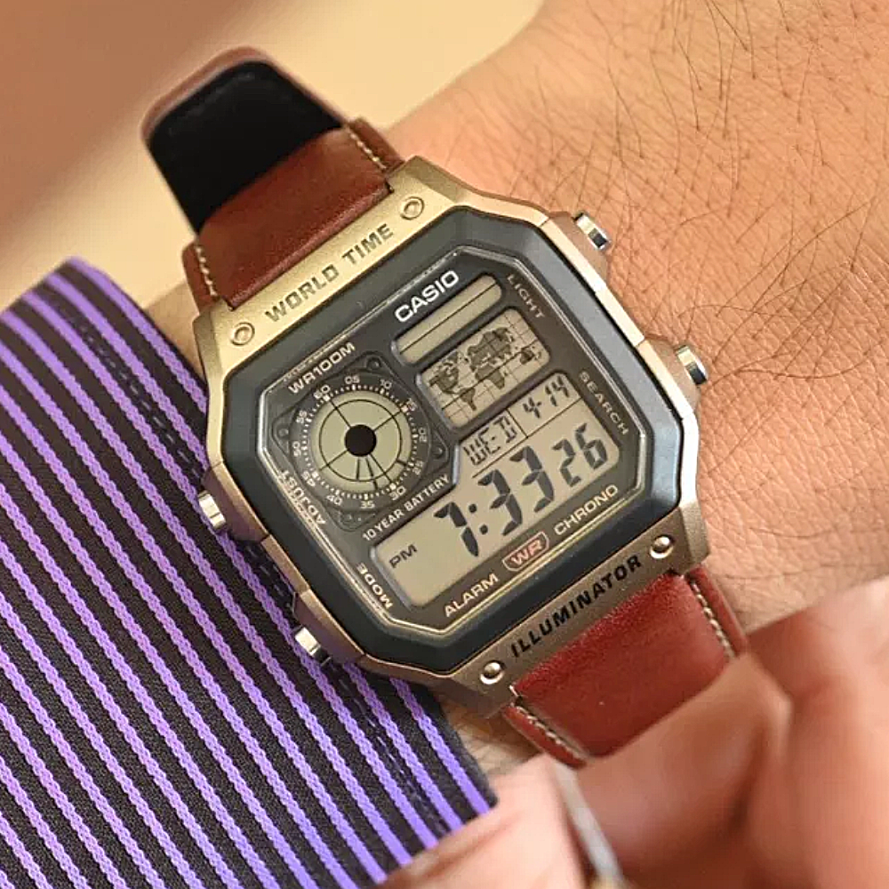 ساعت مچی مردانه کاسیو CASIO AE-1200WHL-5A