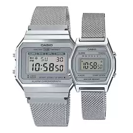 خرید ساعت مچی ست زنانه و مردانه کاسیو مدل casio A700WM-7A-LA690WEM-7D با بهترین قیمت