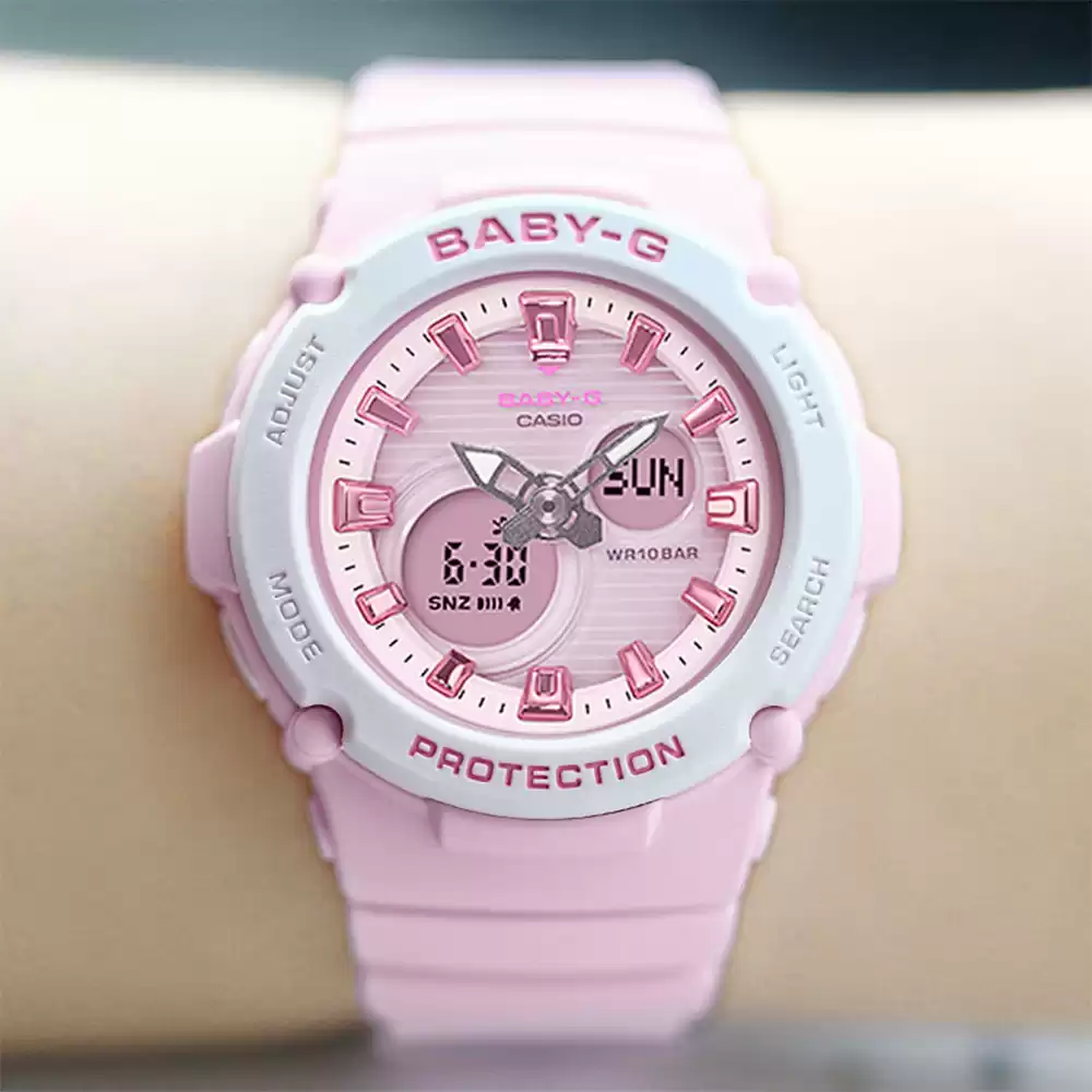 ساعت مچی زنانه بی‌بی‌جی Baby-G BGA-270-4A