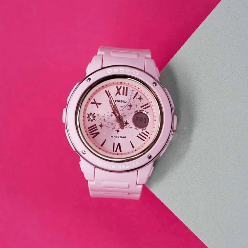 ساعت مچی زنانه بی‌بی‌جی baby-g BGA-150ST-4A