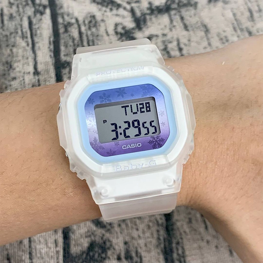 ساعت مچی زنانه بی‌بی‌جی baby-g BGD-560WL-7D