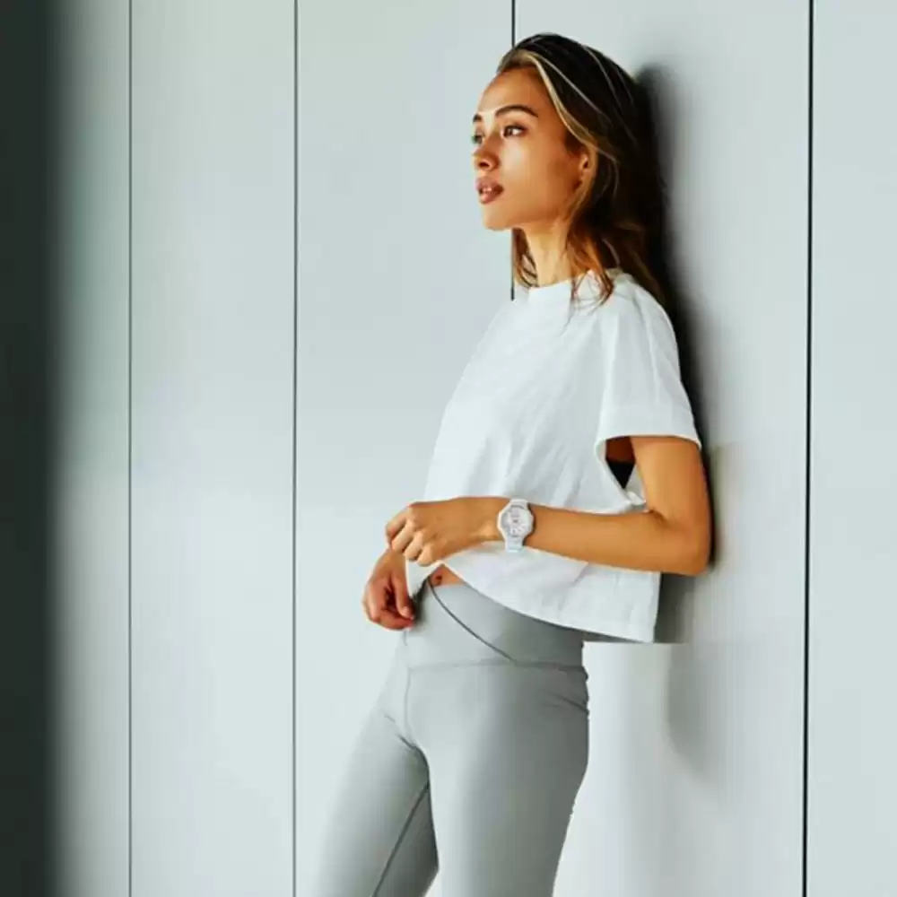 ساعت مچی هوشمند زنانه بی‌بی‌جی Baby-G BSA-B100MC-8A