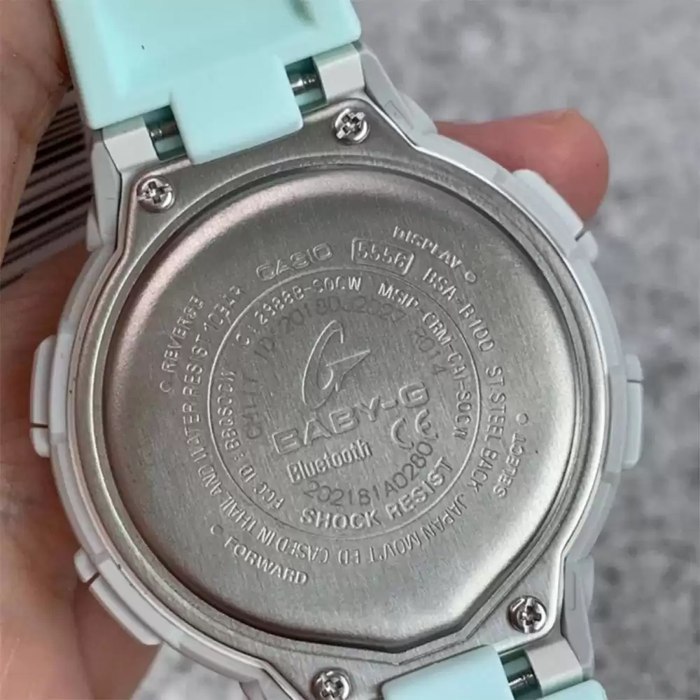 ساعت مچی هوشمند زنانه بی‌بی‌جی Baby-G BSA-B100MC-8A