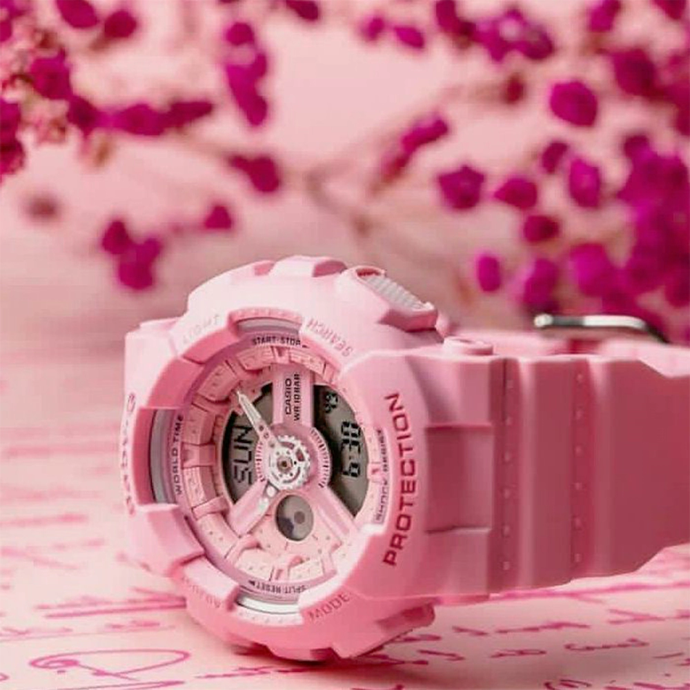 ساعت مچی زنانه بی‌بی‌جی baby-g BA-110-4A1