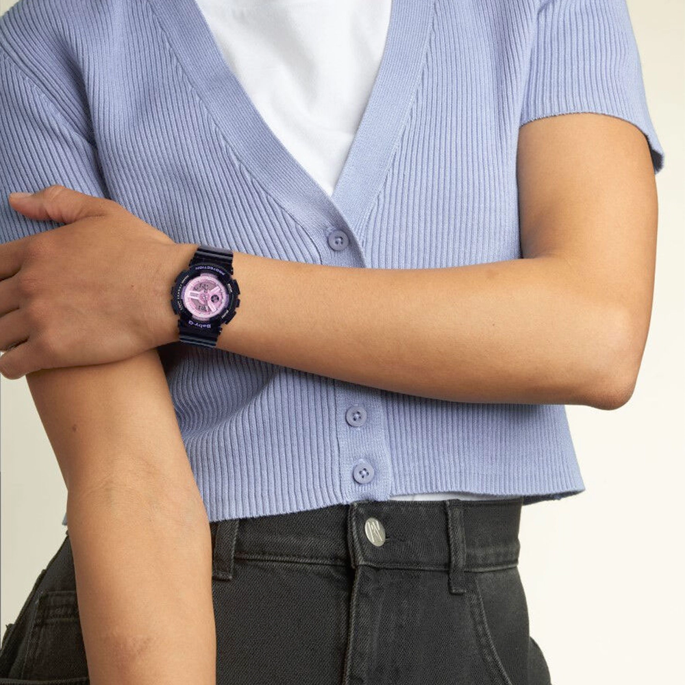 ساعت مچی زنانه بی‌بی‌جی baby-g BA-110PL-1A