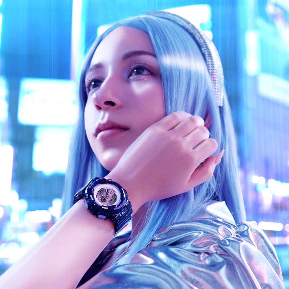 ساعت مچی زنانه بی‌بی‌جی baby-g BA-110PL-1A