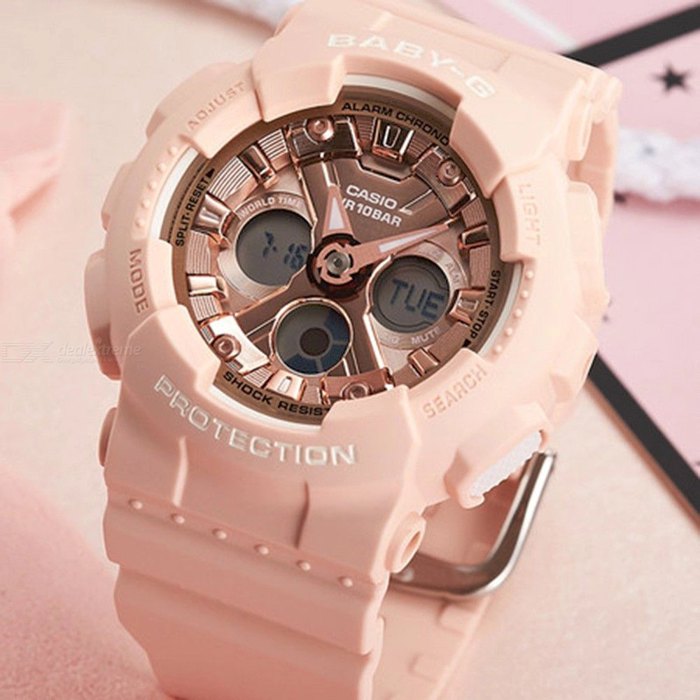 ساعت مچی زنانه بی‌بی‌جی baby-g BA-130-4A