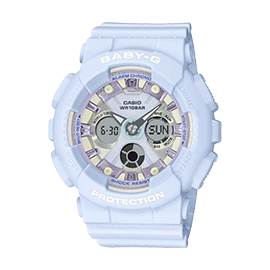 خرید ساعت مچی زنانه بی‌بی‌جی مدل baby-g BA-130WP-2A با بهترین قیمت