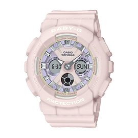 خرید ساعت مچی زنانه بی‌بی‌جی مدل baby-g BA-130WP-4A با بهترین قیمت
