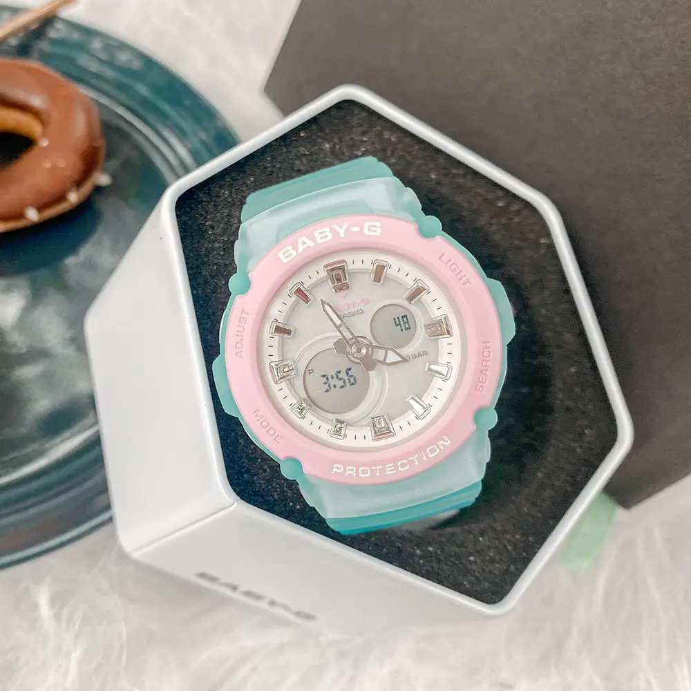 ساعت مچی زنانه بی‌بی‌جی Baby-G BGA-270-2A