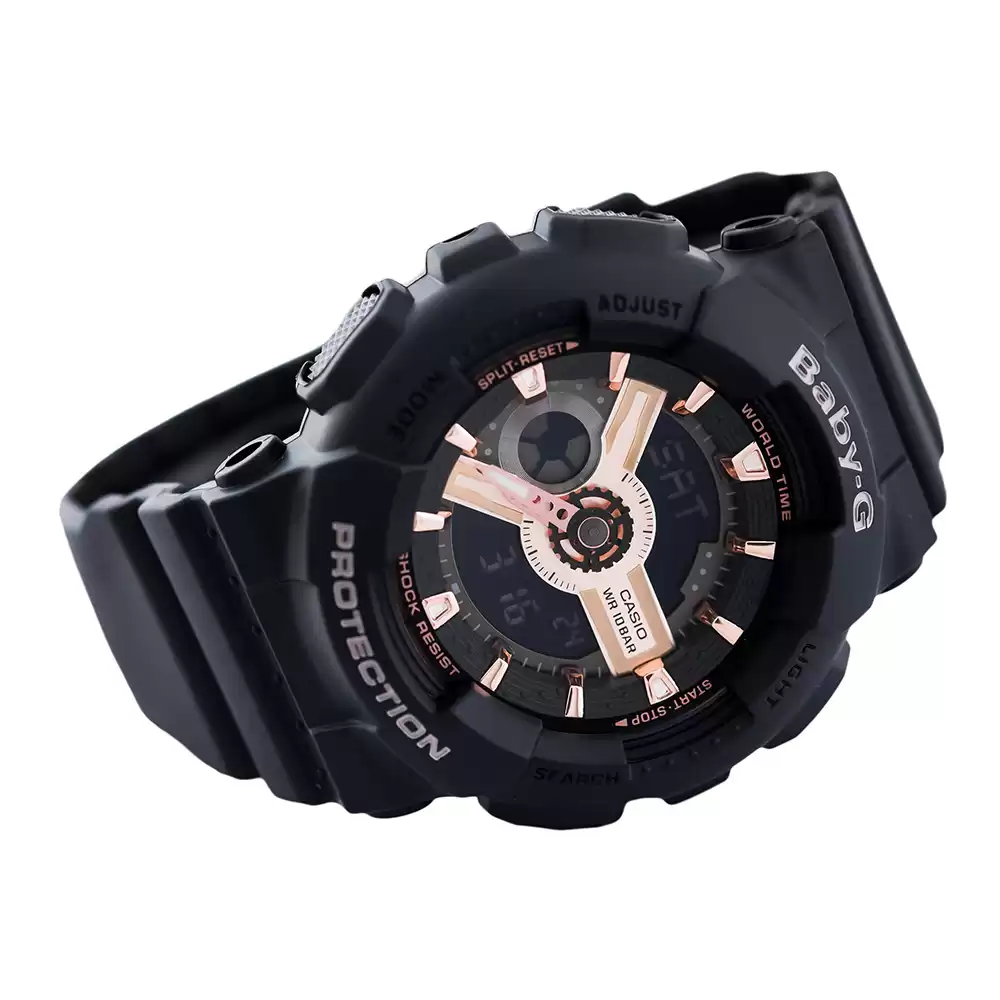 ساعت مچی زنانه کاسیو بیبی جی BABY-G BA-110RG-1A