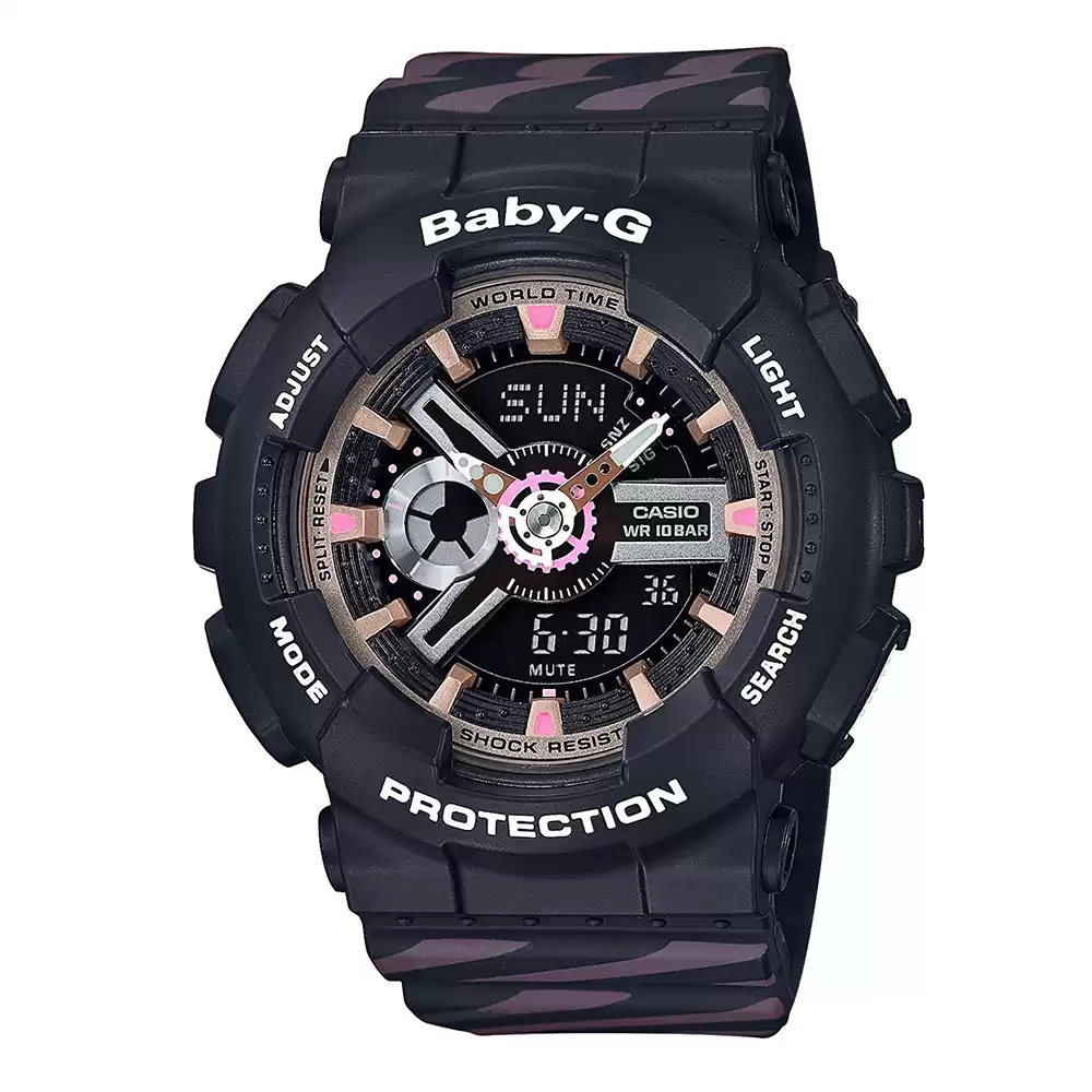 ساعت مچی زنانه کاسیو بیبی جی BABY-G BA-110CH-1A