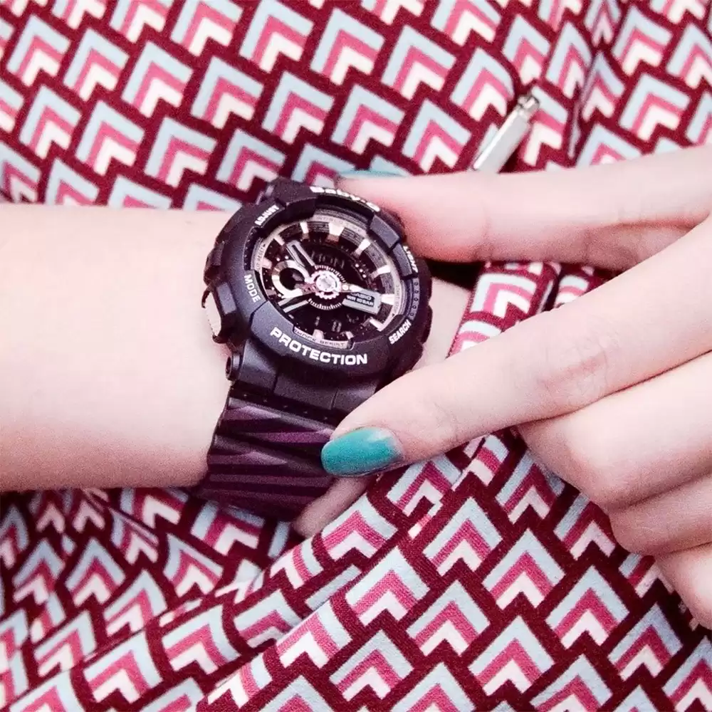 ساعت مچی زنانه کاسیو بیبی جی BABY-G BA-110CH-1A