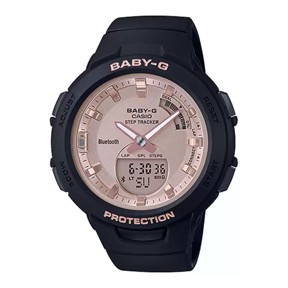 ساعت مچی زنانه هوشمند بی بی جی BABY-G BSA-B100MF-1A