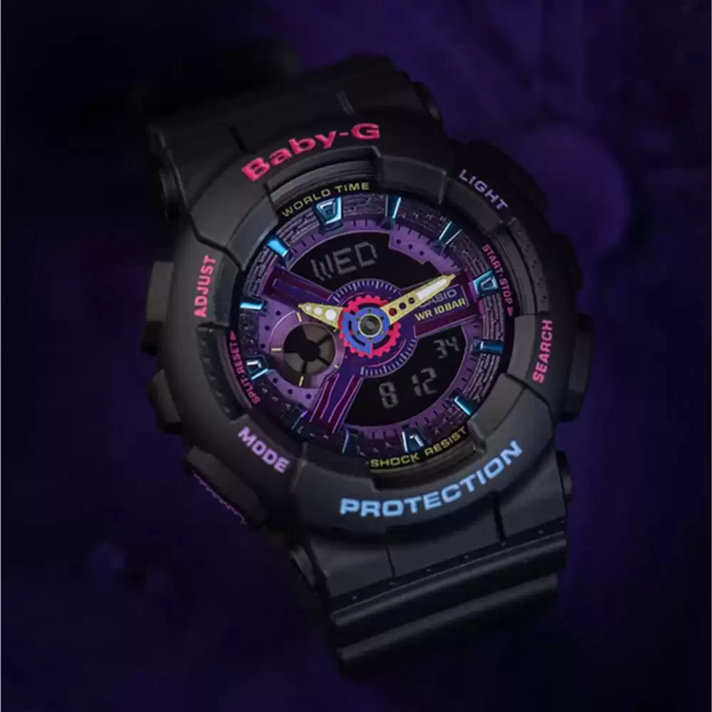 ساعت مچی زنانه بی‌بی‌جی Baby-G BA-110TM-1A