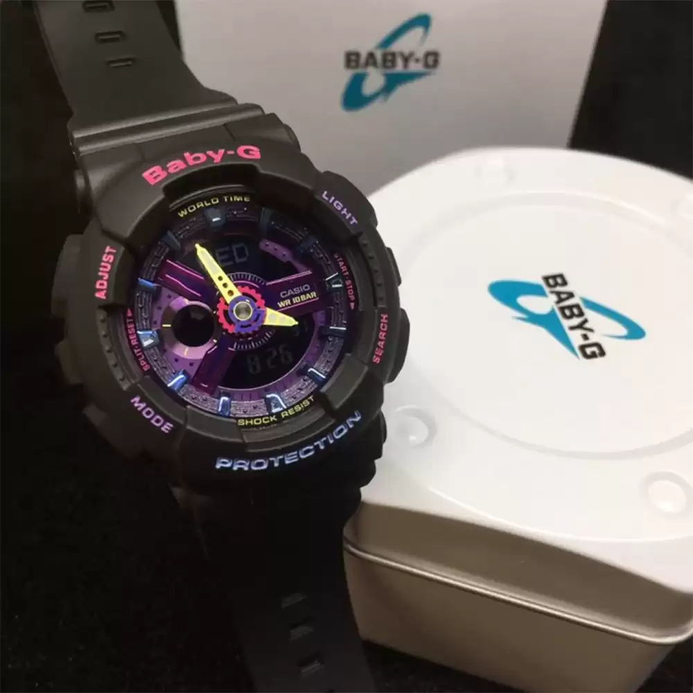 ساعت مچی زنانه بی‌بی‌جی Baby-G BA-110TM-1A