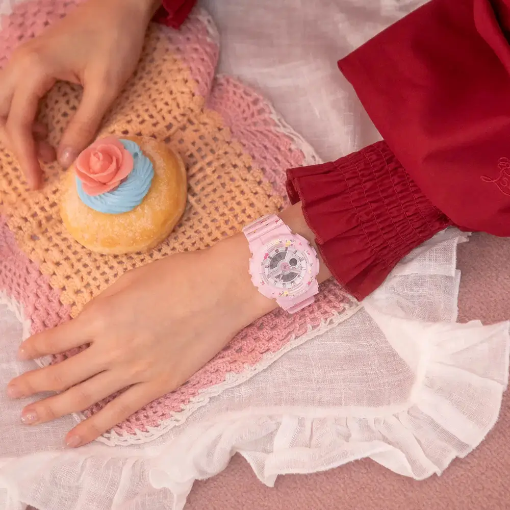 ساعت مچی زنانه بی‌بی‌جی Baby-G BA-110LSB-4A