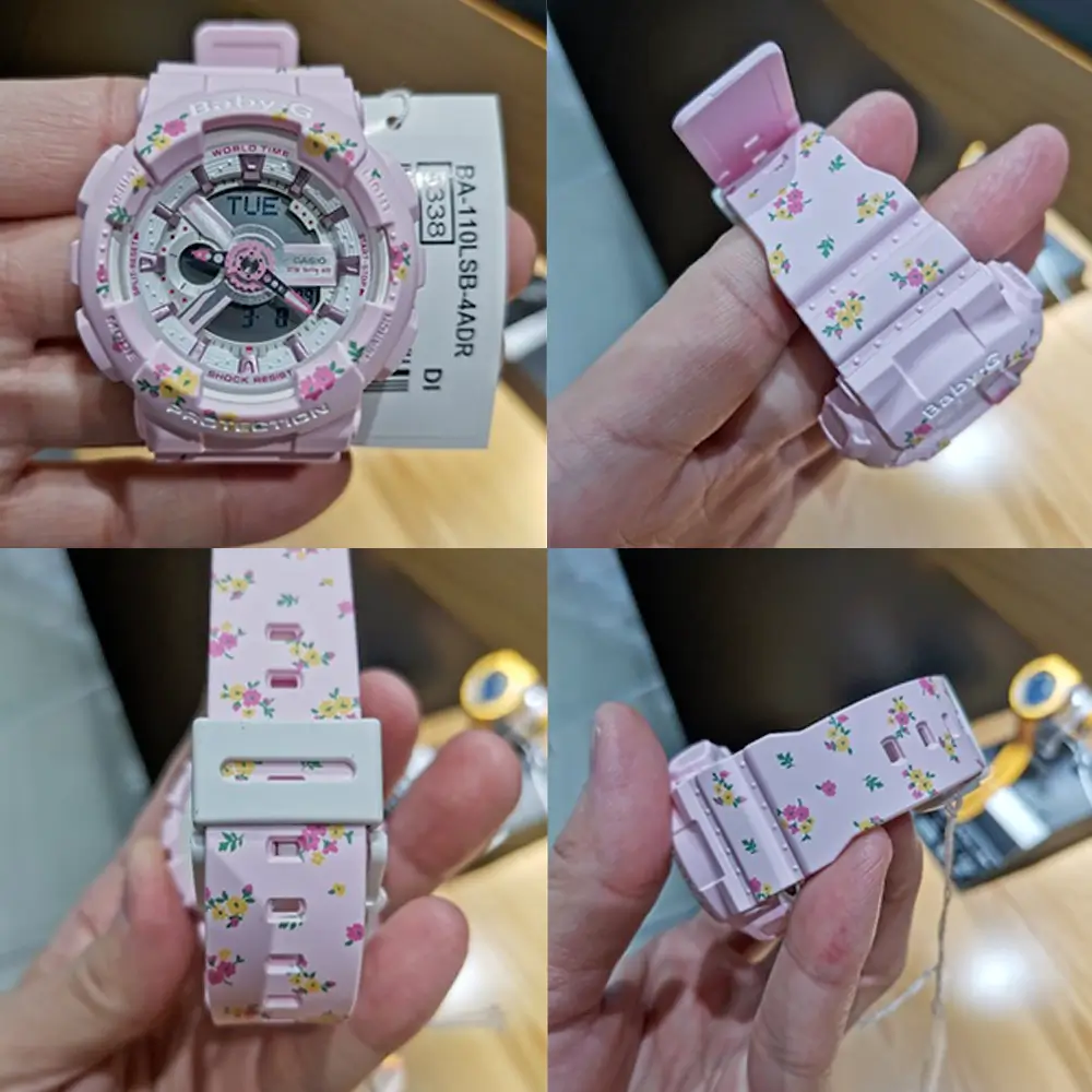 ساعت مچی زنانه بی‌بی‌جی Baby-G BA-110LSB-4A