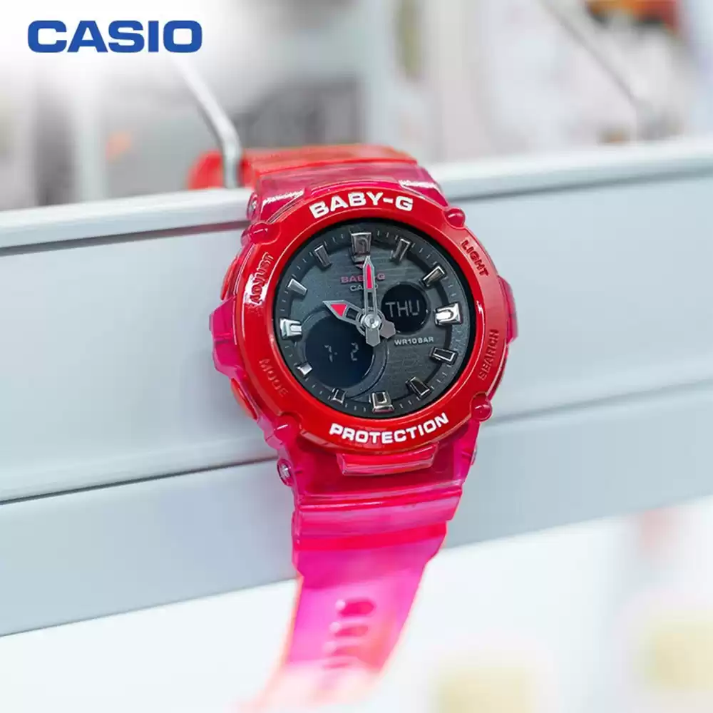 ساعت مچی زنانه بی‌بی‌جی Baby-G BGA-270S-4A