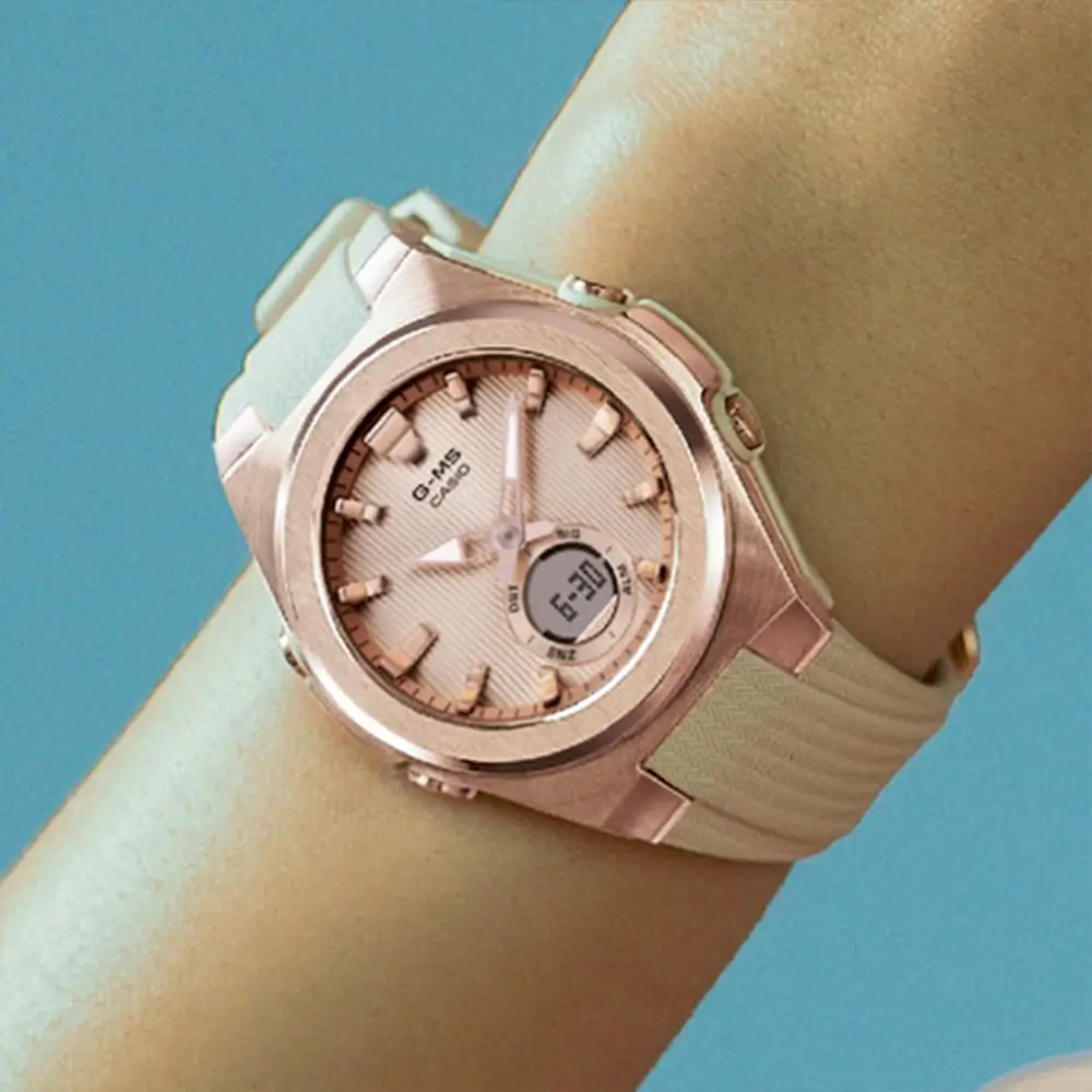 ساعت مچی زنانه بی‌بی‌جی Baby-G MSG-C150G-4A