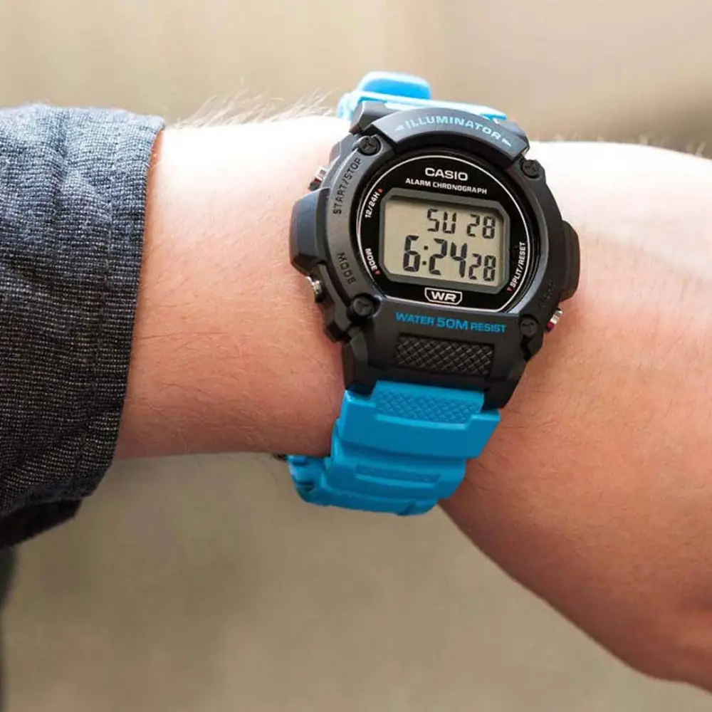 ساعت مچی مردانه کاسیو CASIO W-219H-2A2