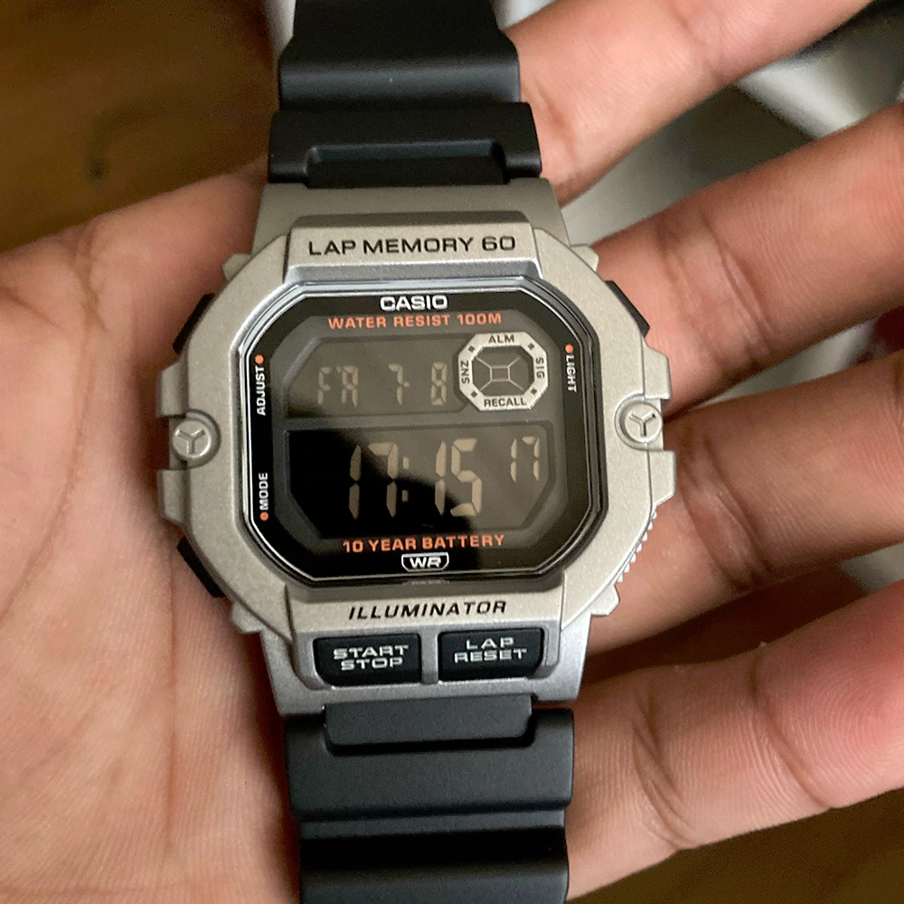 ساعت مچی مردانه کاسیو casio WS-1400H-1B