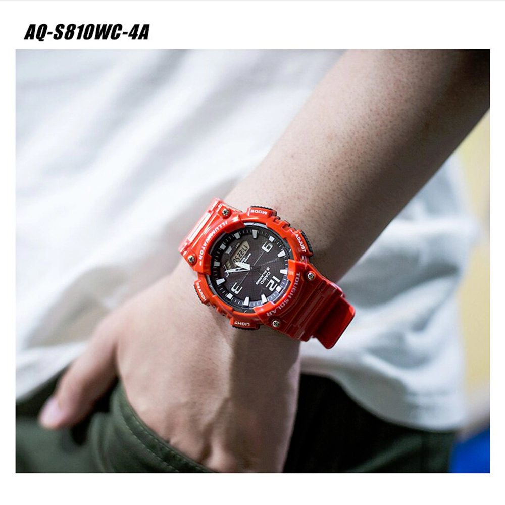 ساعت مچی مردانه کاسیو casio AQ-S810WC-4A