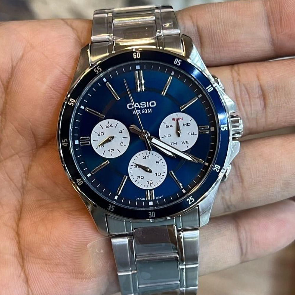 ساعت مچی مردانه کاسیو CASIO MTP-1374D-2A3