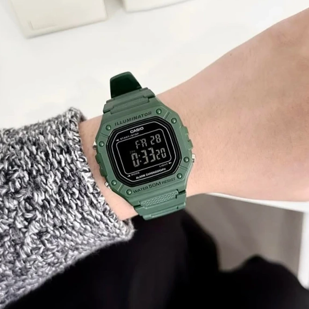 ساعت کاسیو مردانه CASIO W-218H-3B