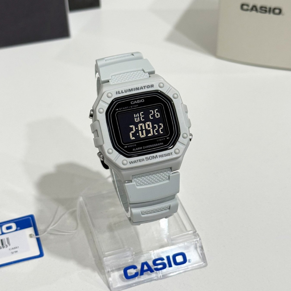 ساعت کاسیو مردانه CASIO W-218H-8B