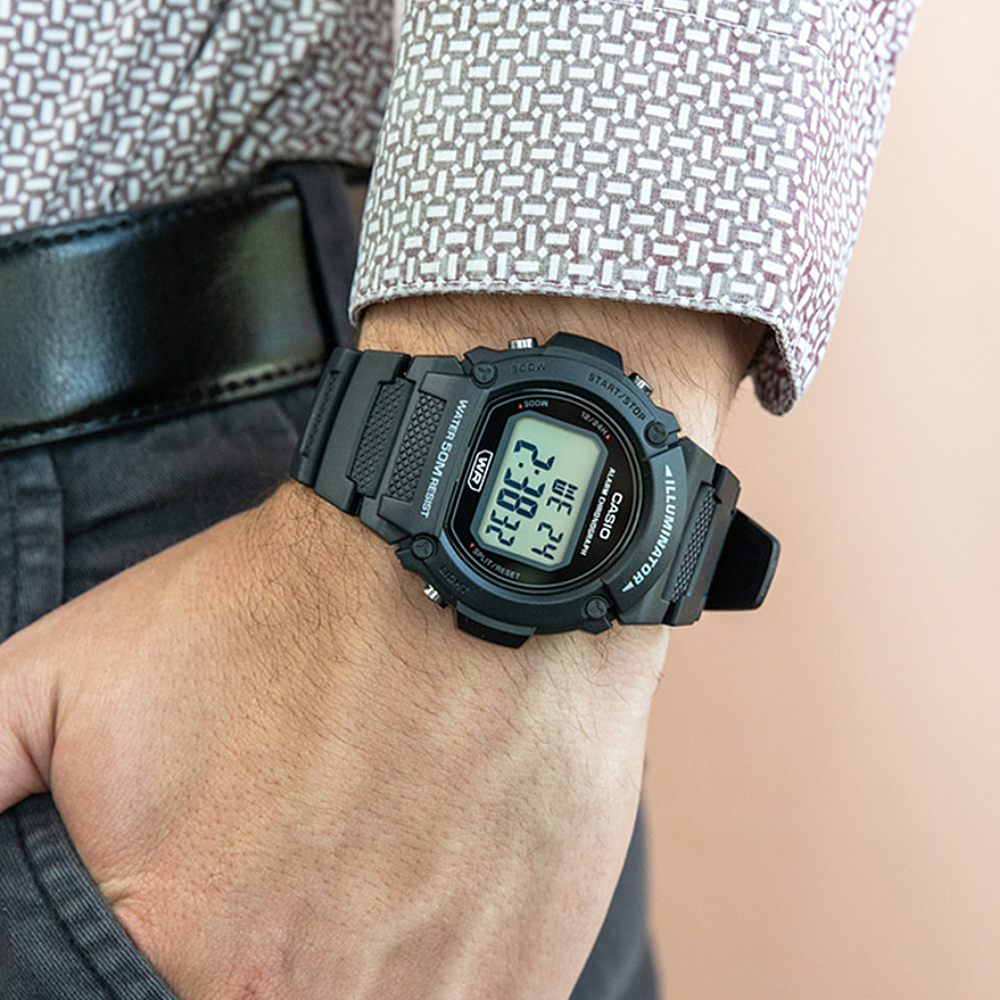 ساعت مچی مردانه کاسیو CASIO W-219H-1A