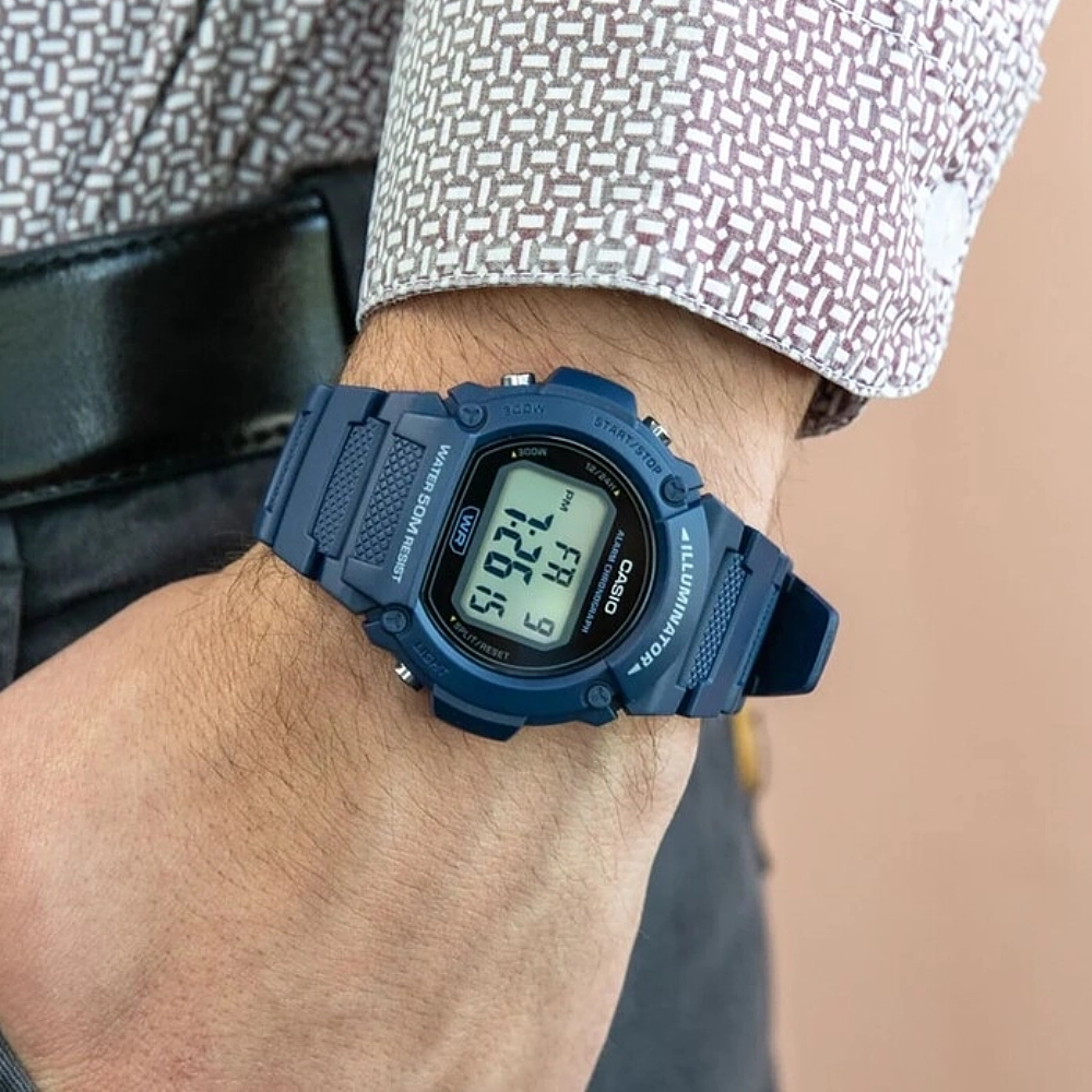 ساعت مچی مردانه کاسیو CASIO W-219H-2A