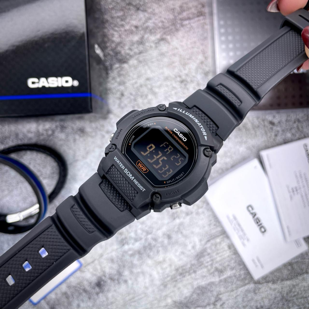 ساعت مچی مردانه کاسیو CASIO W-219H-8B