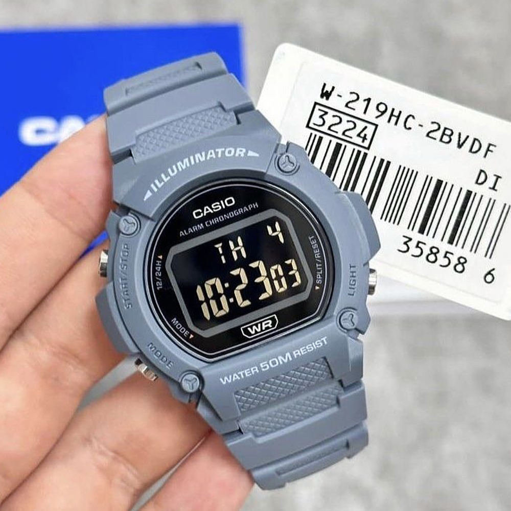 ساعت مچی مردانه کاسیو CASIO W-219HC-2B