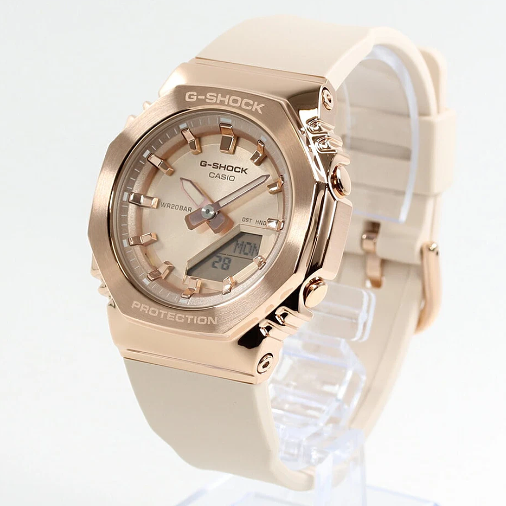 ساعت مچی زنانه جی شاک G-SHOCK GM-S2110PG-4A