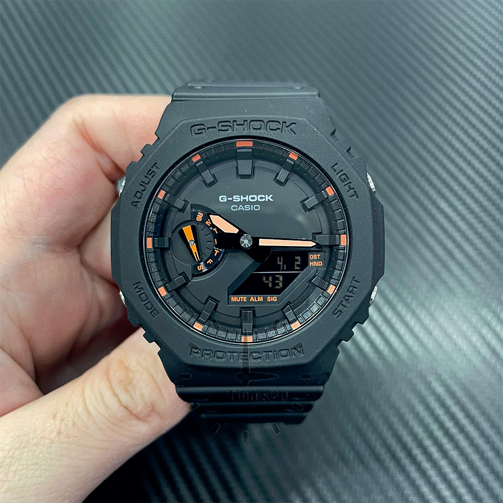 ساعت مچی مردانه جی شاک g-shock GA-2100-1A4
