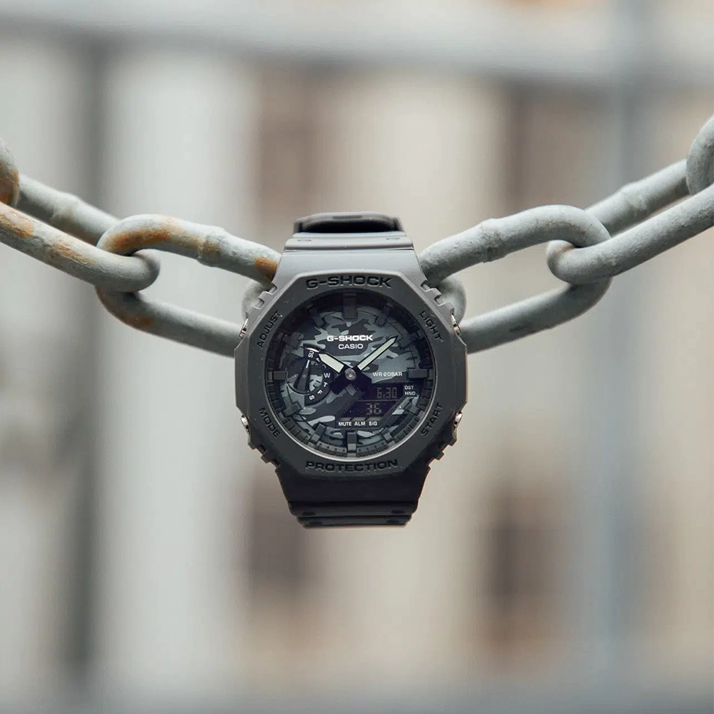 ساعت مچی مردانه جی شاک g-shock GA-2100CA-8A