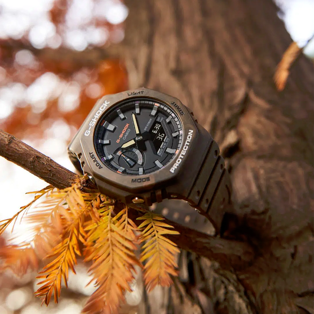 ساعت مچی مردانه جی شاک g-shock GA-2100FR-5A