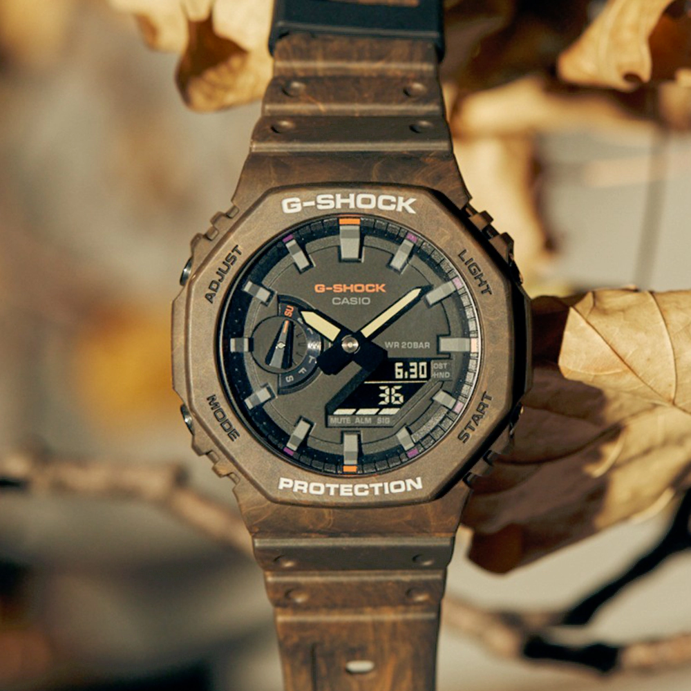 ساعت مچی مردانه جی شاک g-shock GA-2100FR-5A