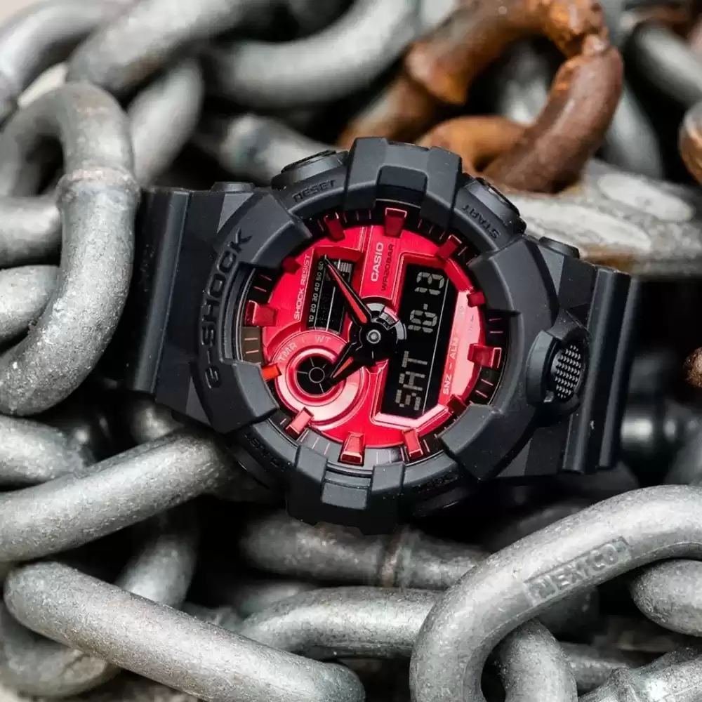 ساعت مچی مردانه جی شاک G-SHOCK GA-700AR-1A