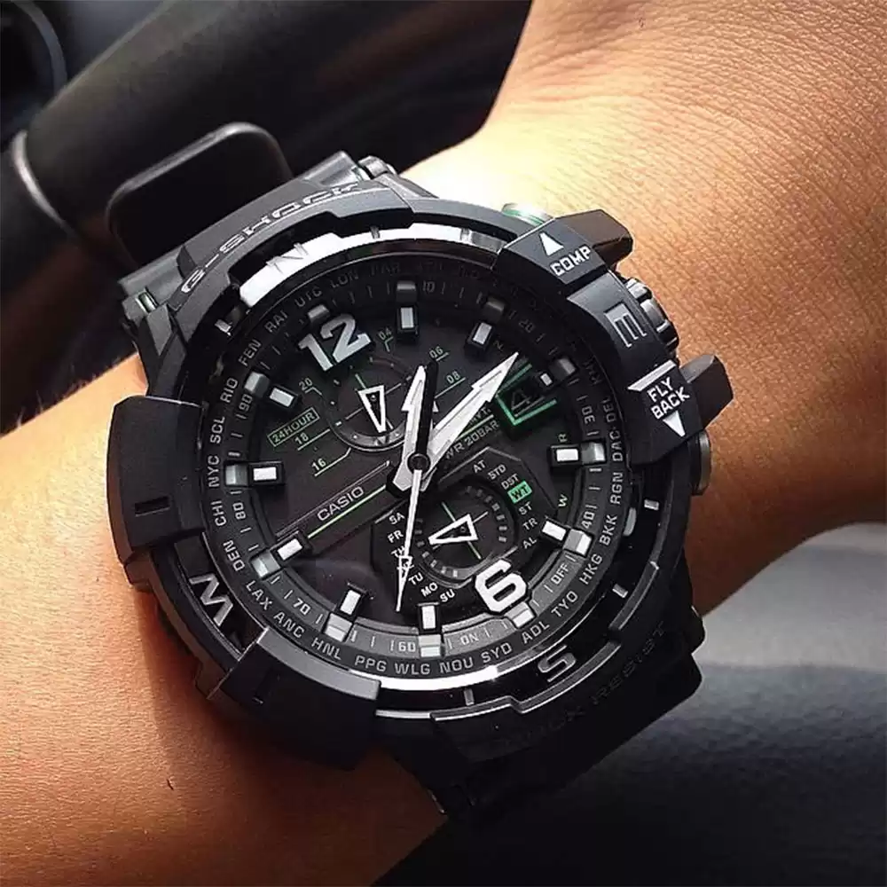 ساعت مچی مردانه جی شاک G-shock GW-A1100-1A3