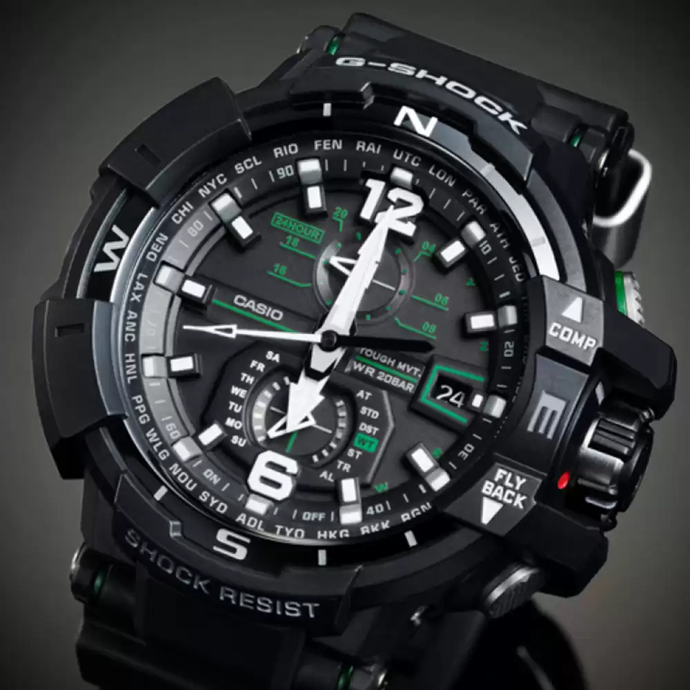 ساعت مچی مردانه جی شاک G-shock GW-A1100-1A3