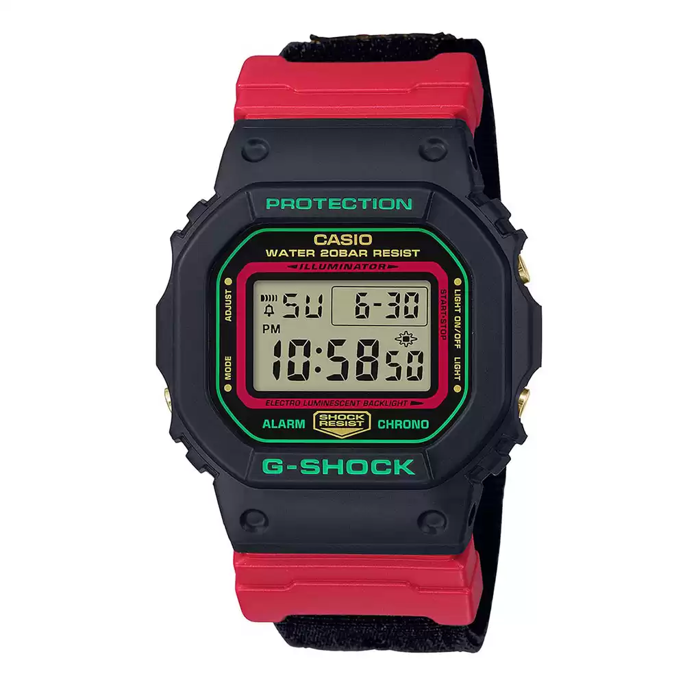 ساعت مچی مردانه جی شاک G-SHOCK DW-5600THC-1DR