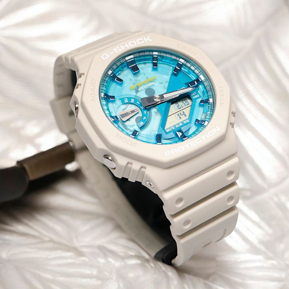 ساعت مچی مردانه جی شاک G-SHOCK GA-2100AS-5A