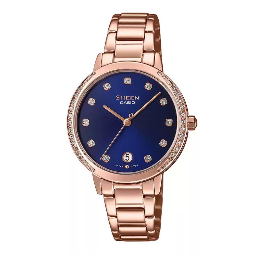 ساعت مچی زنانه کاسیو sheen SHE-4056PG-2A