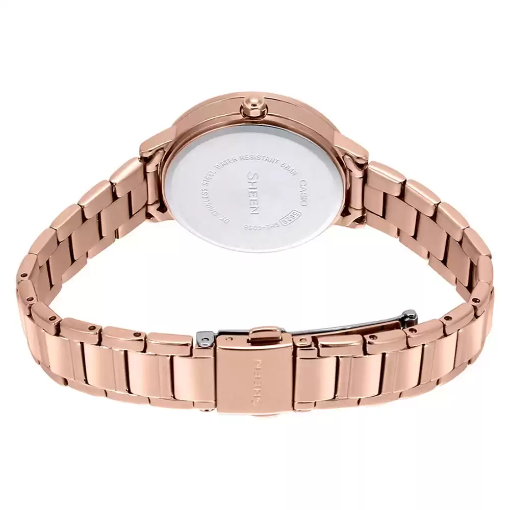 ساعت مچی زنانه کاسیو sheen SHE-4056PG-2A