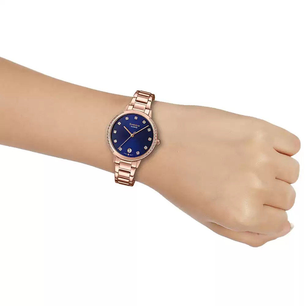 ساعت مچی زنانه کاسیو sheen SHE-4056PG-2A