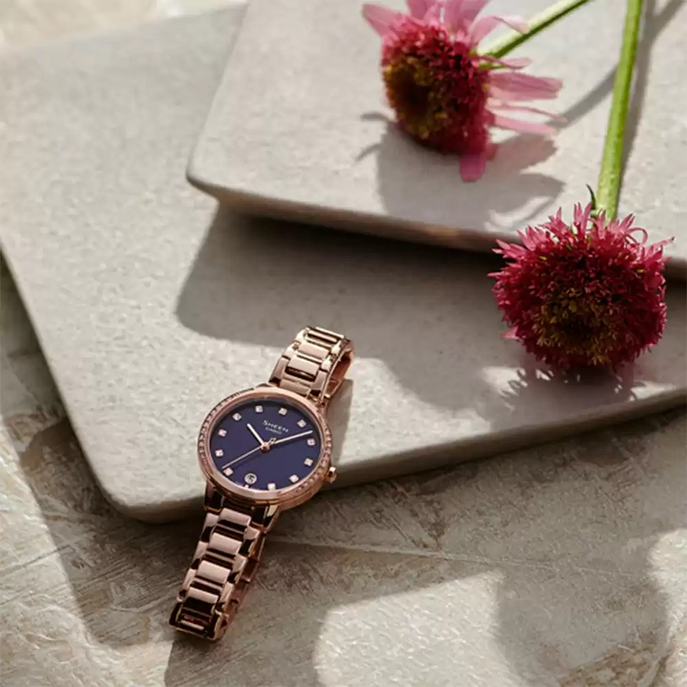 ساعت مچی زنانه کاسیو sheen SHE-4056PG-2A