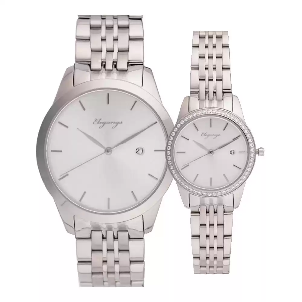 ساعت مچی ست زنانه مردانه الگانگس 8156-101-8157-101
